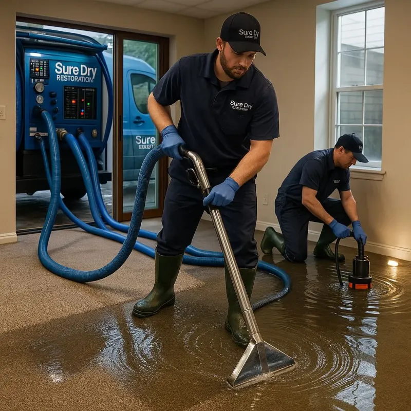 Water Extraction and Removal process in Naples, NY